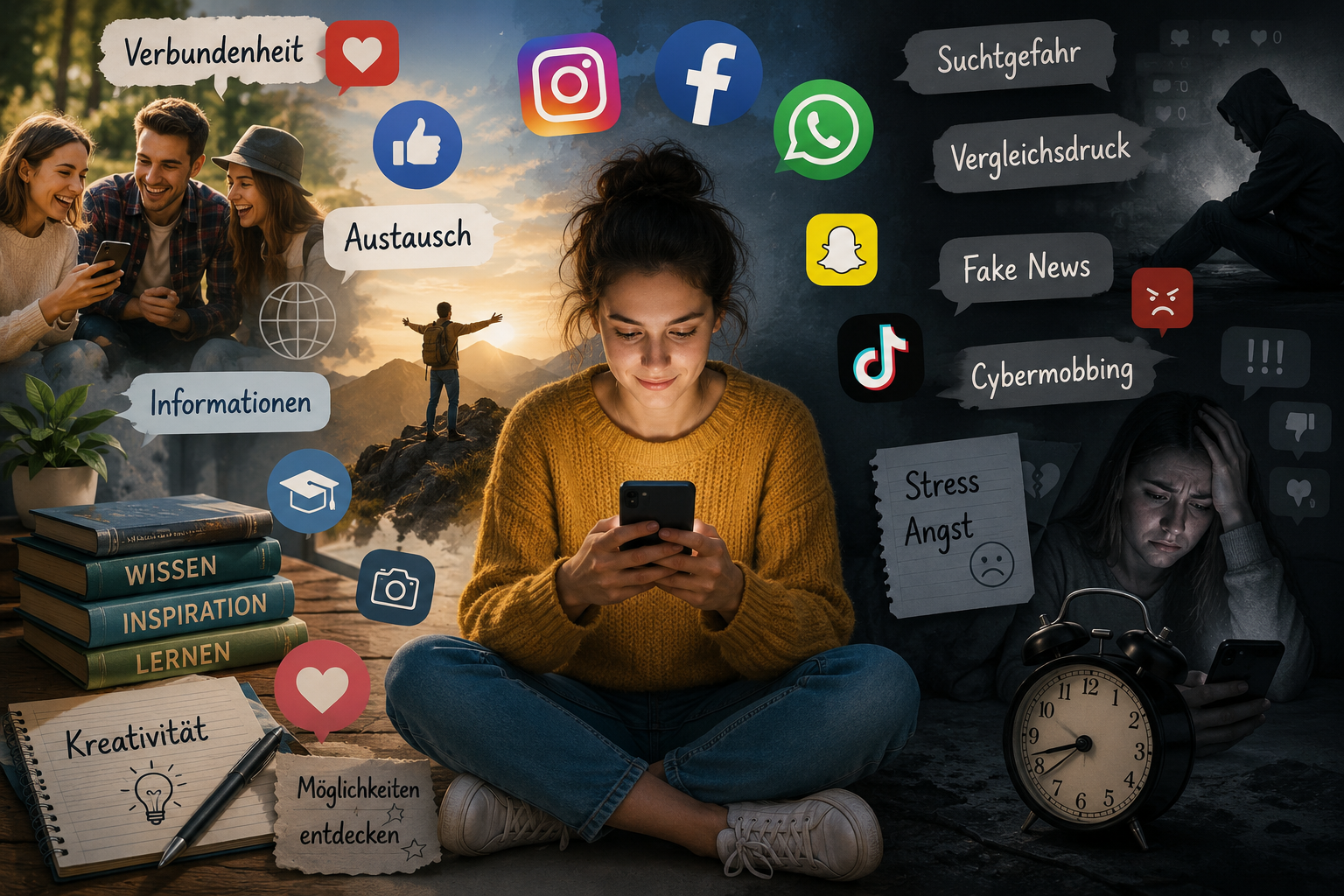 Soziale Medien – Vor- und Nachteile