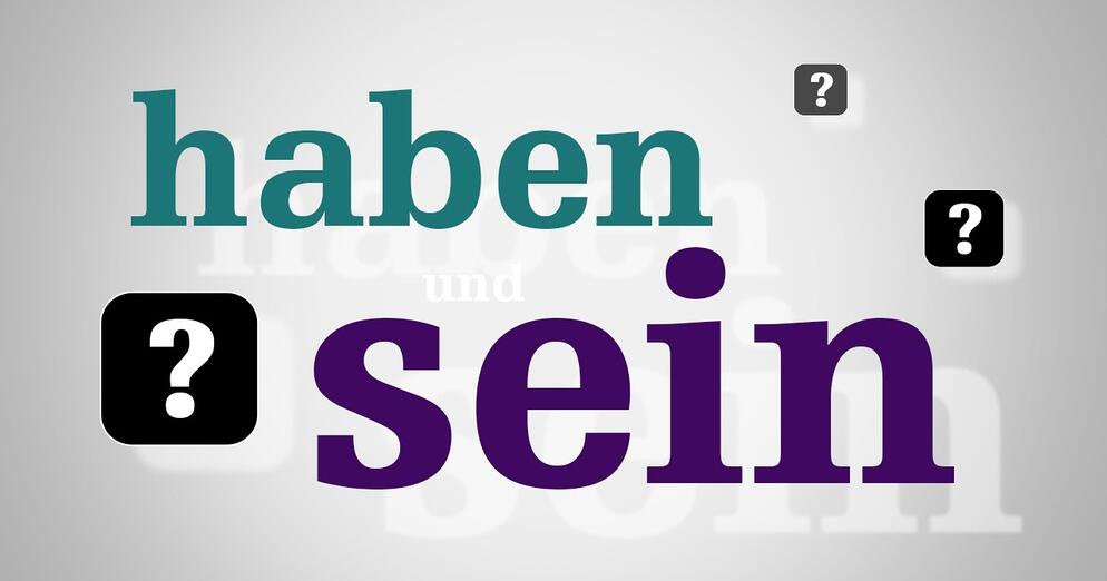 Die Verben „sein“ und „haben“ im Präsens
