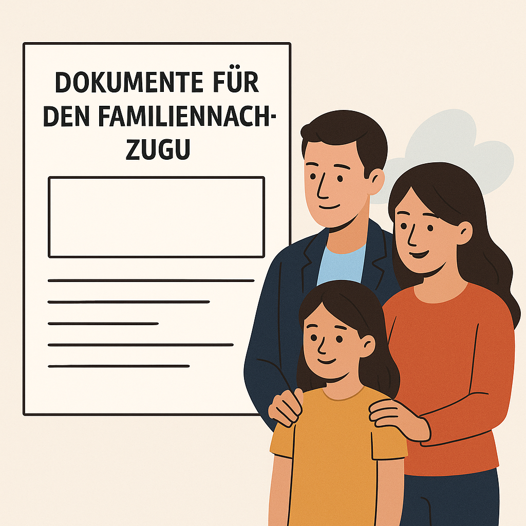 📄 Dokumente für den Familiennachzug nach Deutschland
